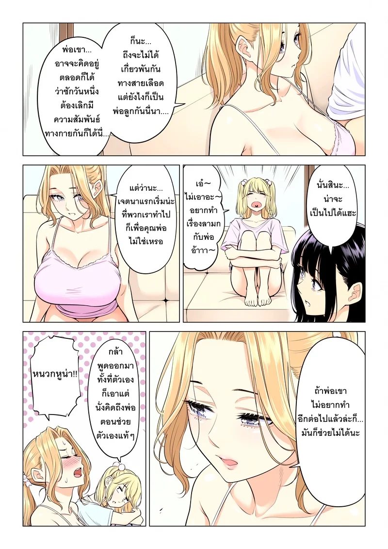 อ่านโดจิน หน้าที่บำบัดความใคร่ให้พ่อบุญธรรมของพวกเราสามพี่น้อง แปลไทย